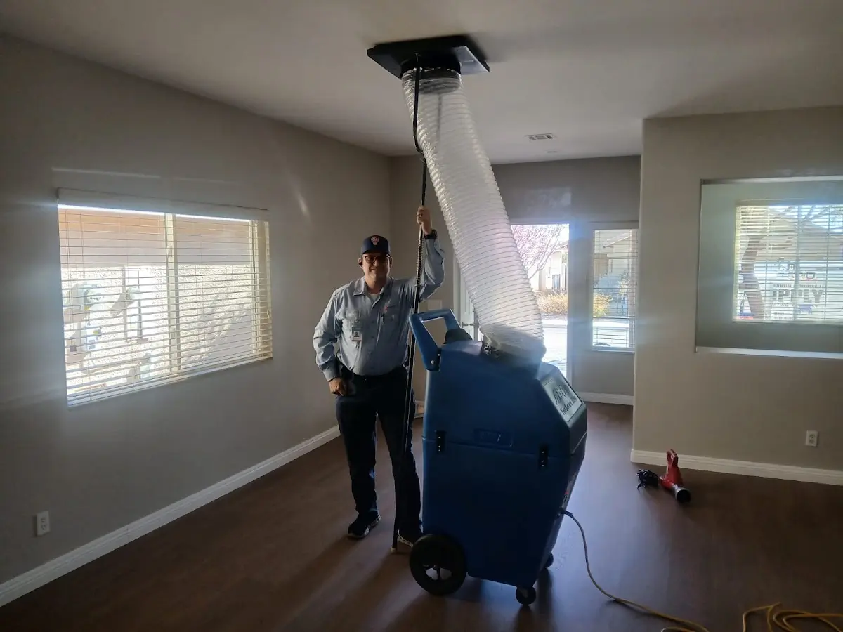 Professional Dryer Vent Cleaning work inside a Avon Lake home
